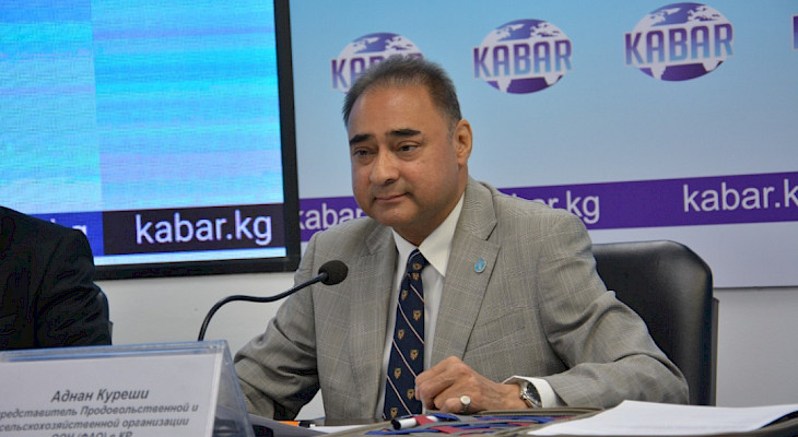 Head of UN Office in Kyrgyzstan urges to jointly solve problem of food security in country