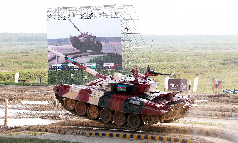 Defense Ministry: Tank Biathlon contest semifinals are being held