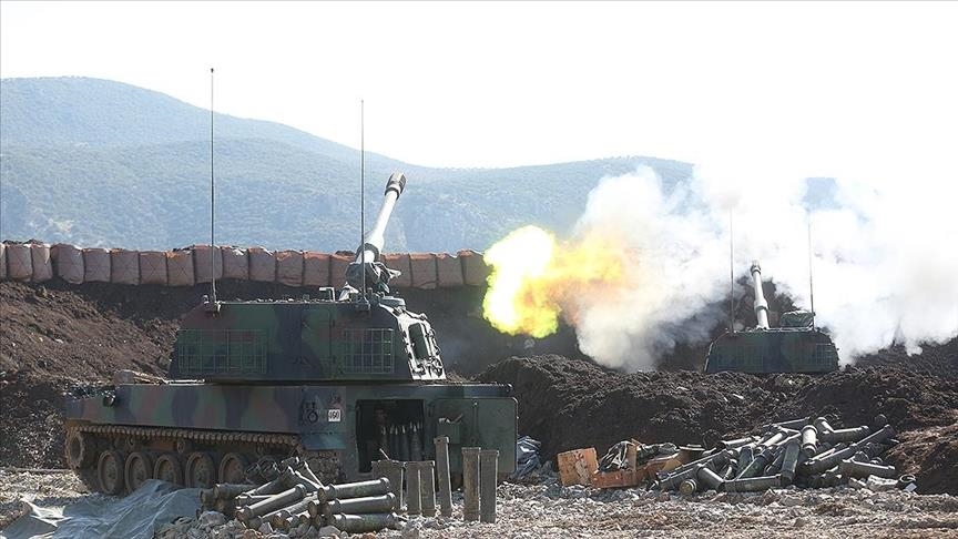 Турецкая артиллерия уничтожила 3 террористов на севере Ирака