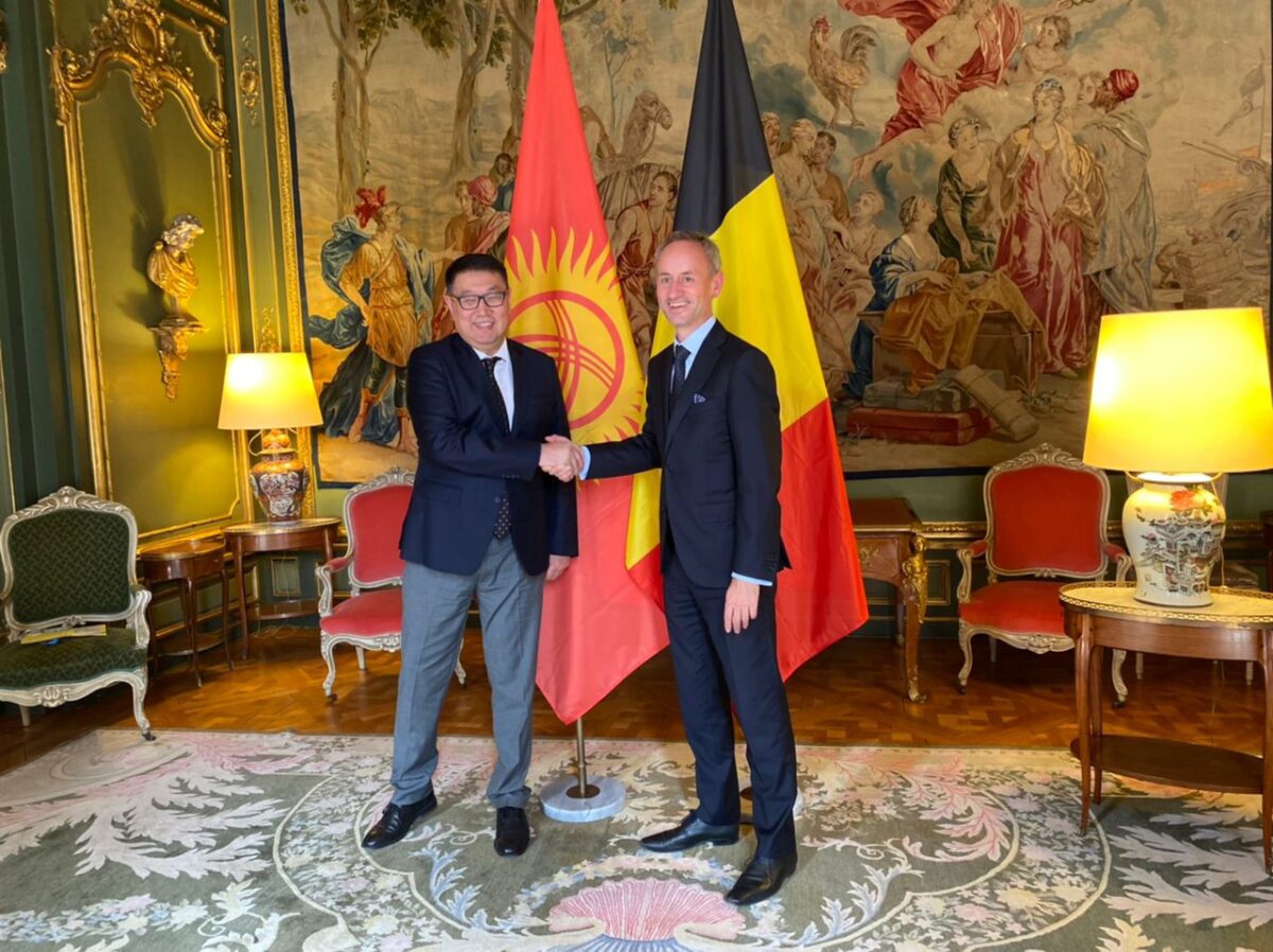 Кыргызстан и Бельгия обсудили вопросы двустороннего сотрудничества