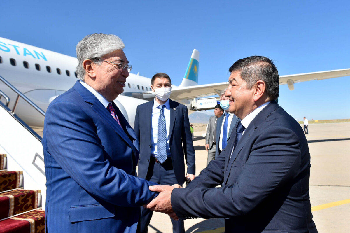 В Кыргызстан прибыл президент Казахстана Касым-Жомарт Токаевм