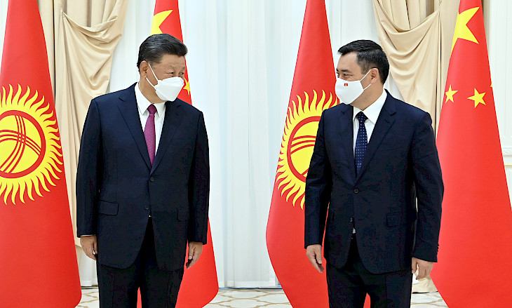 Садыр Жапаров: Кыргызстан менен Кытайдын ортосунда чечилбеген саясий маселелер жок