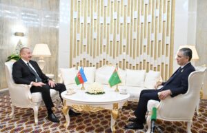 Состоялась встреча Президента Азербайджана Ильхама Алиева с председателем Халк Маслахаты парламента Туркменистана